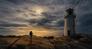 Camino Fisterra desde Santiago en Hostales y Alojamientos Típicos Gallegos