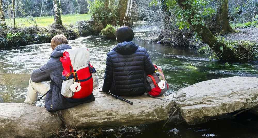 Camino Francés desde Sarria en Hostales y alojamientos típicos gallegos