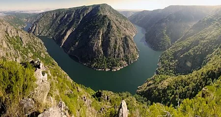 Cañones del Sil con vistas panorámicas desde los miradores._149